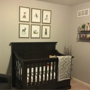 Woodland Animal Nursery Decor Set